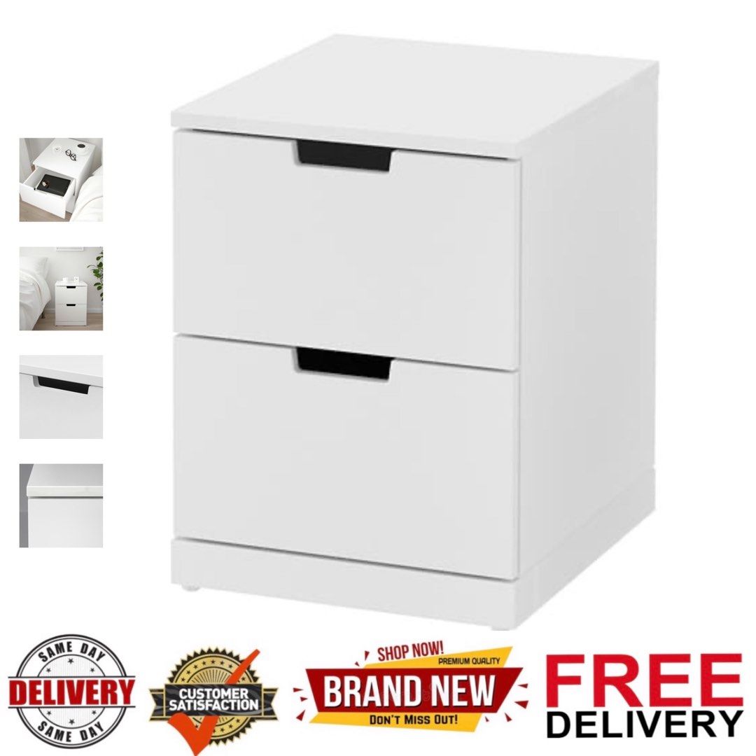 Nordli 2 deals drawer chest