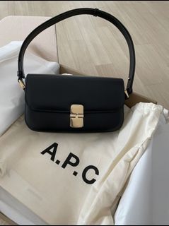 Original Apc Grace Baguette Bag Black
