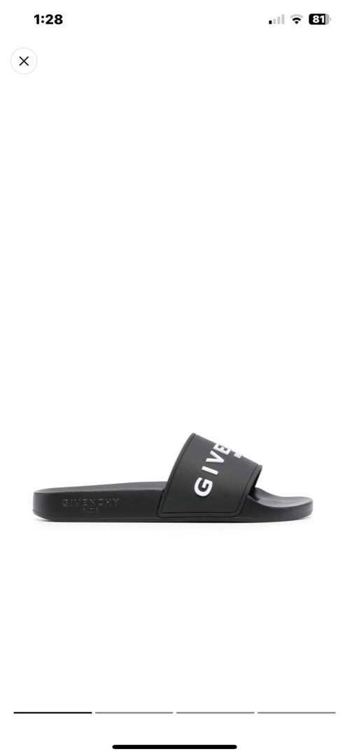 Original givenchy slide, Women's Fashion, Footwear, Slippers and slides ...