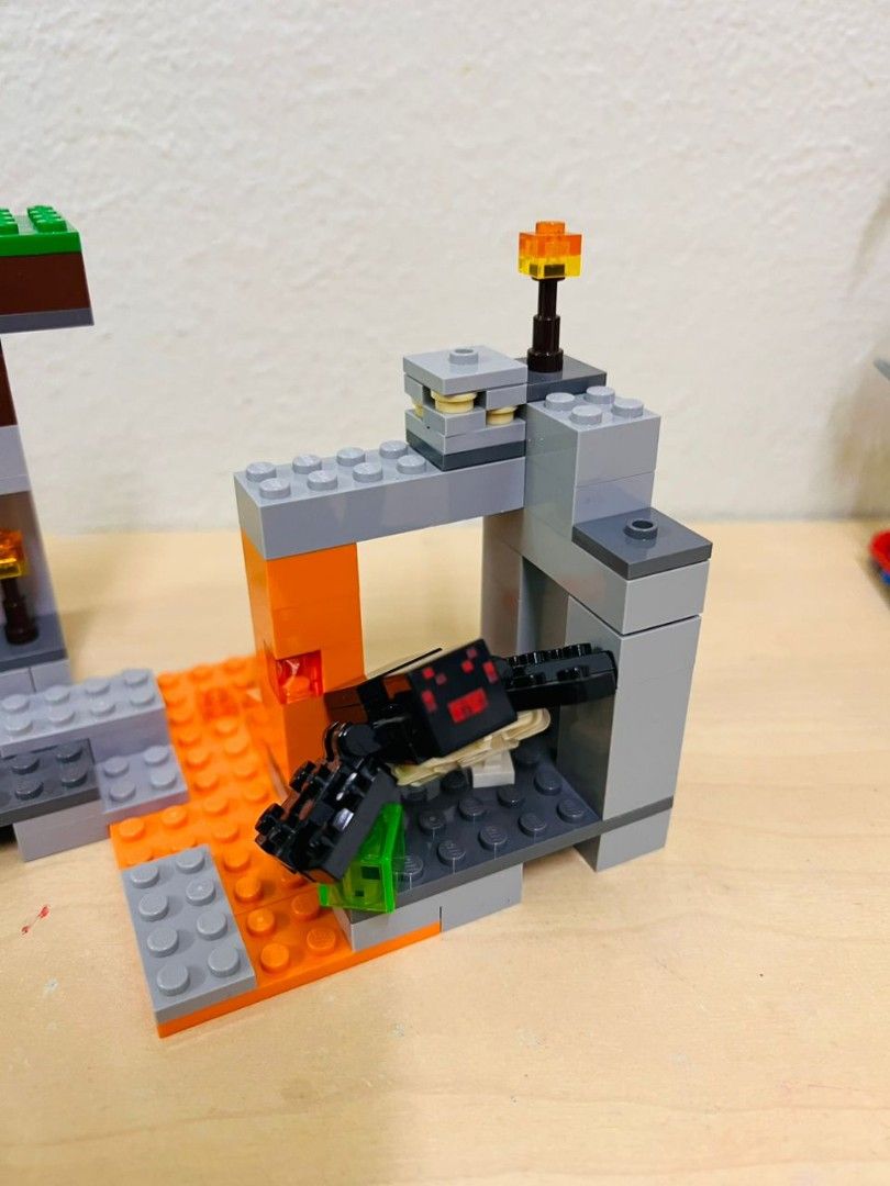 Original LEGO 21166 Minecraft The Abandoned Mine, Hobbies & Toys, Toys &  Games on Carousell