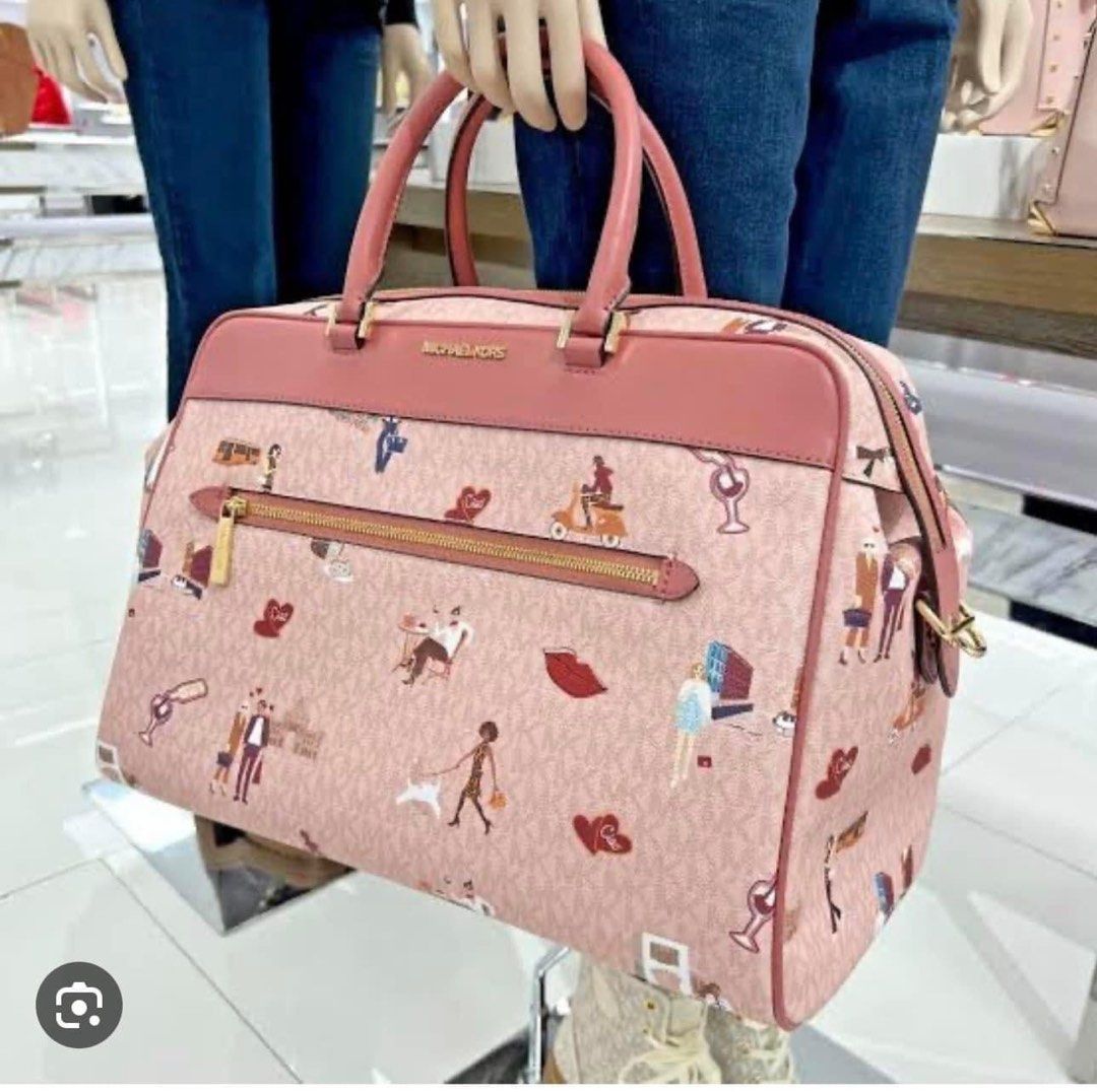 ORIGINAL MICHAEL KORS WEEKENDER BAG PINK Luxury Bags Wallets
