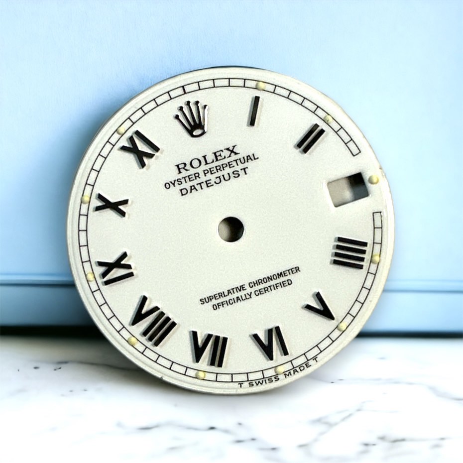 Original Rolex DateJust 31mm 68274 White Roman Dial Spare Part