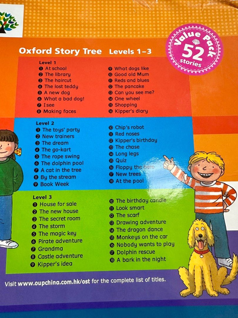 最新 Story 【OST】Oxford Tree 1-7(104冊) Level 絵本 - mugenservice