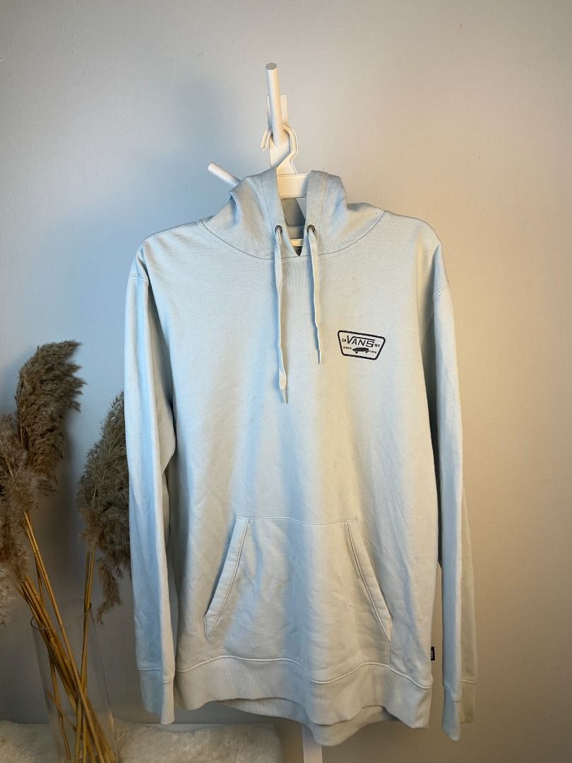 Light blue vans hoodie on sale