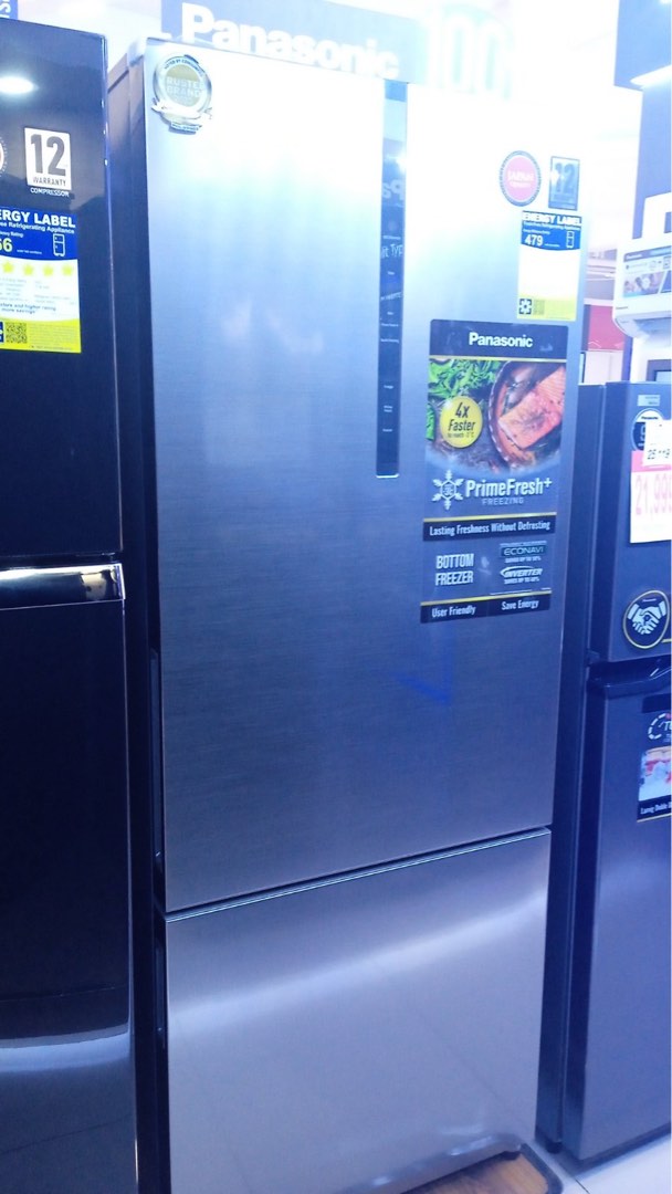 PANASONIC BOTTOM FREEZER INVERTER REFRIGERATOR, TV & Home Appliances