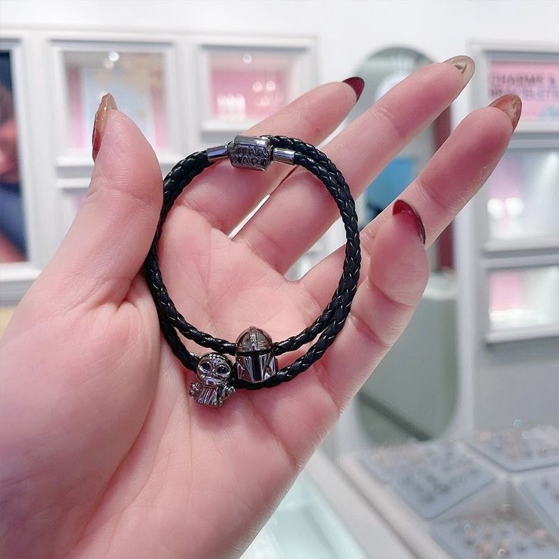 Pandora women's sales leather bracelets