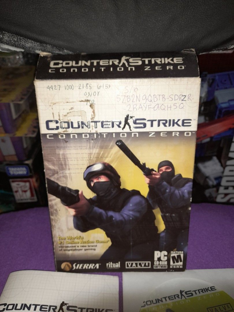 Counter-Strike Condition Zero CD installer original authentic Counterstrike  Counter strike CS CZ CSGO CS half-life halflife half life hl 2 valve