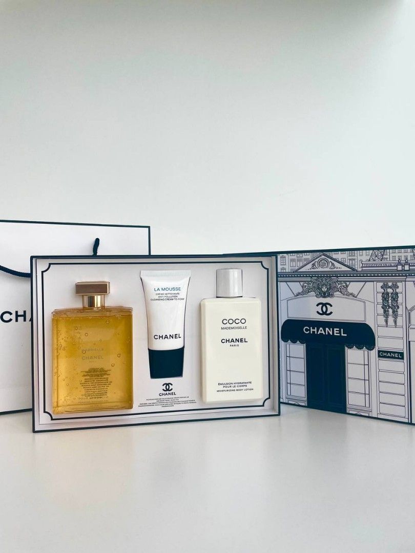 Perfume Chanel Coco mademoiselle set Perfume Chanel lotion, Beauty