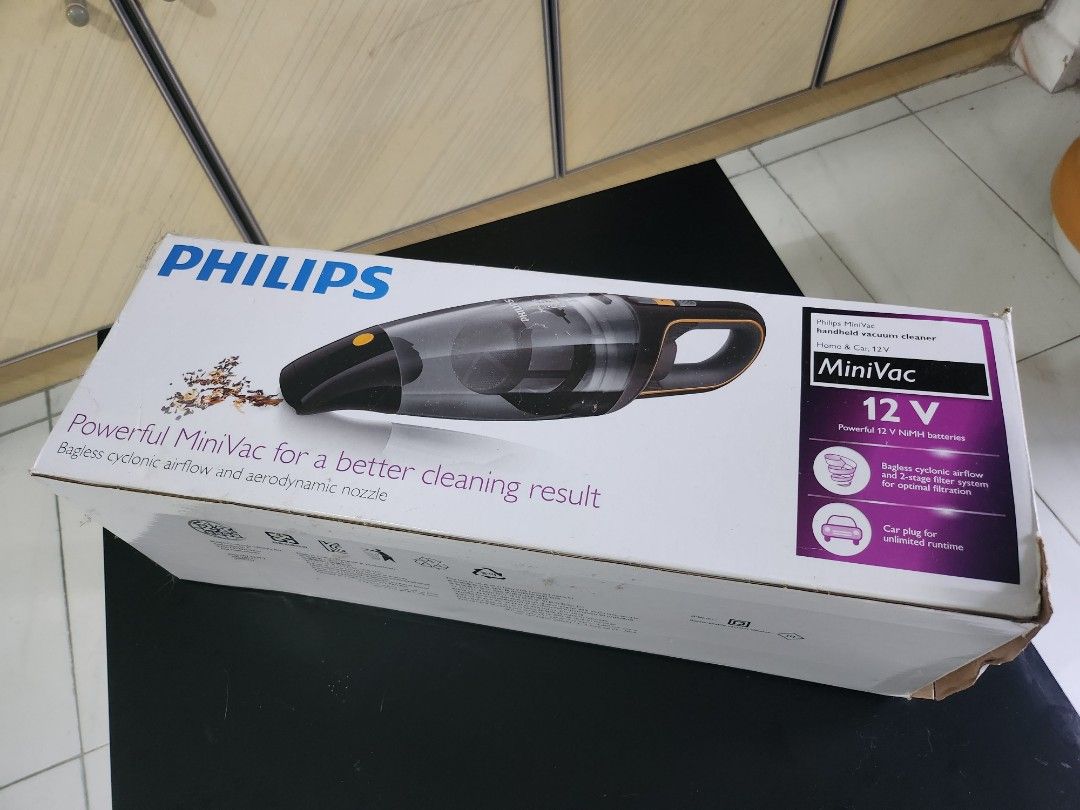 Philips minivac handheld vacuum cleaner, TV & Home Appliances, Vacuum ...