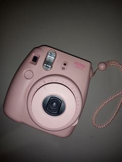 Pink Instax Camera Mini 8