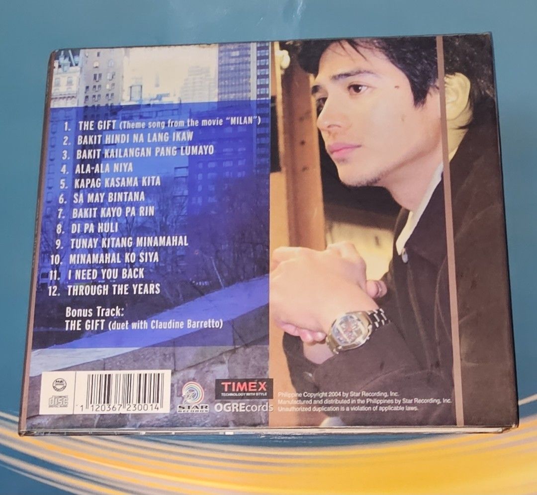 Piolo Pascual - My Gift - CD Mint OPM (Category: CDs & DVDs) located in Quezon City. Submitted by serefrenpaz (Listing ID 1264430355, Image 2). Description: NOTE: CD CASE IS NOT INCLUDED IN RATING OF THE ITEM Good Day Buyers. Here are the payment options PAYPAL GCash - 09164862096 Bank Deposit - BPI, BDO, Unionbank, Landbank Palawan, Cebuana Meet Up - McDo Kamias, Jolibee Anonas Kamias Intersection or KFC Anonas Delivery Options JRS - +120 Pesos 