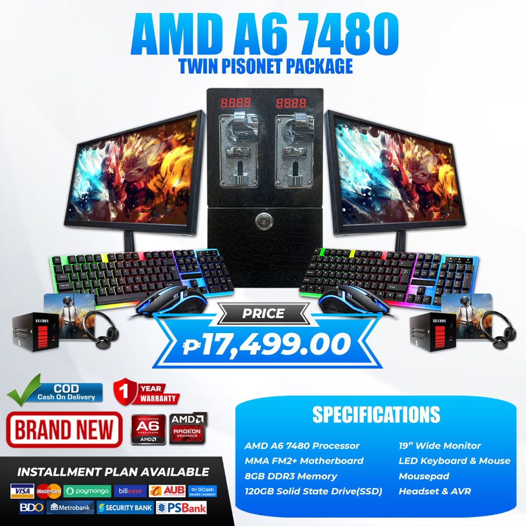 TWINBOX 2 COMPUTER SET READY TO USE!!!!!!, Computers & Tech