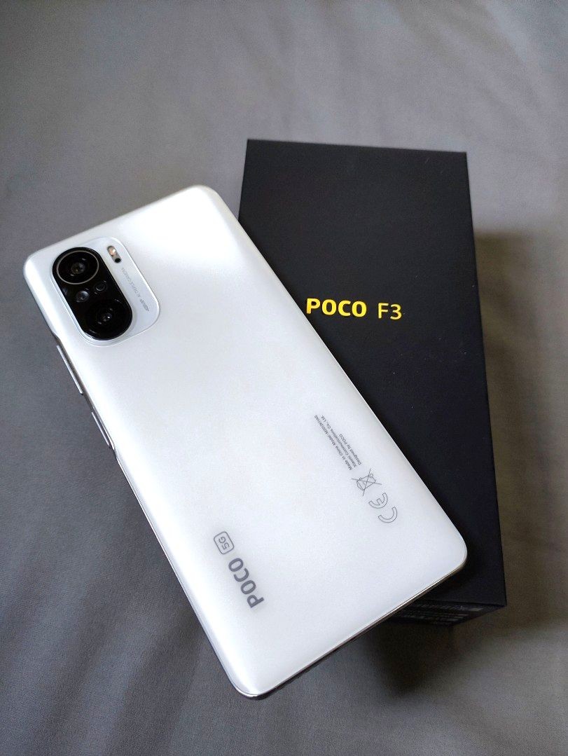 Xiaomi POCO F3 5G White 256 GB, Mobile Phones & Gadgets, Mobile