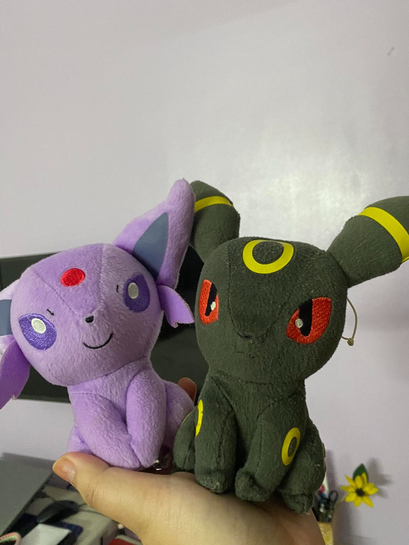 Umbreon and espeon plush shop