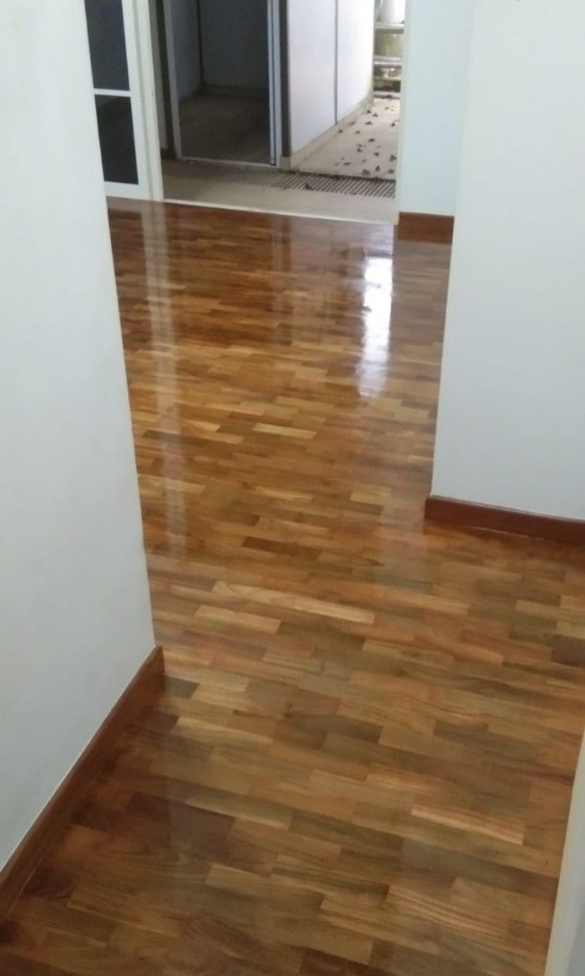 Epoxy polish/polish/Parquet polish/parquet  installation/Parquet/grouting/epoxy grouting/painting/epoxy painting/vinyl  installation/vinyl polish/epoxy pebbles/ pebbles/flakes/Epoxy Flakes, Home  Services, Others on Carousell