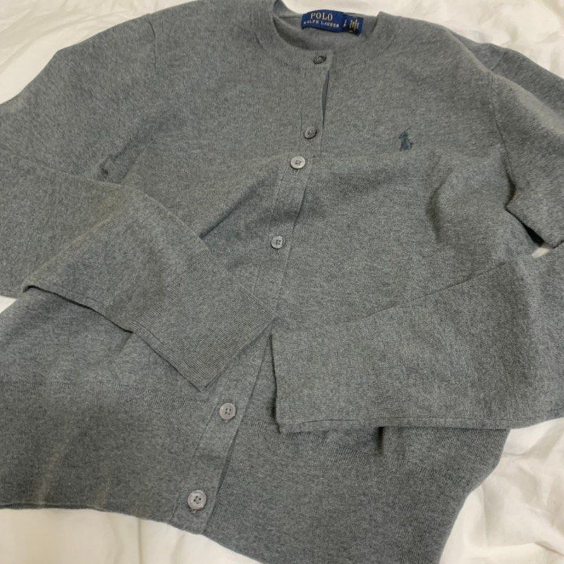 Ralph lauren 2024 pima cotton cardigan