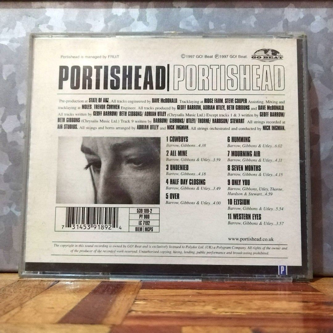 Portishead Portishead CD Album, Hobbies & Toys, Music & Media, CDs