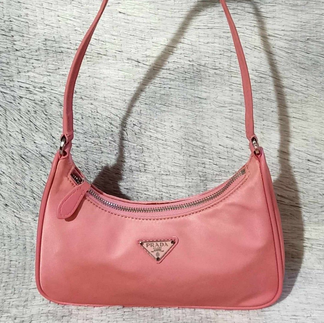 Prada Fuchsia Big Bag, Luxury, Bags & Wallets on Carousell