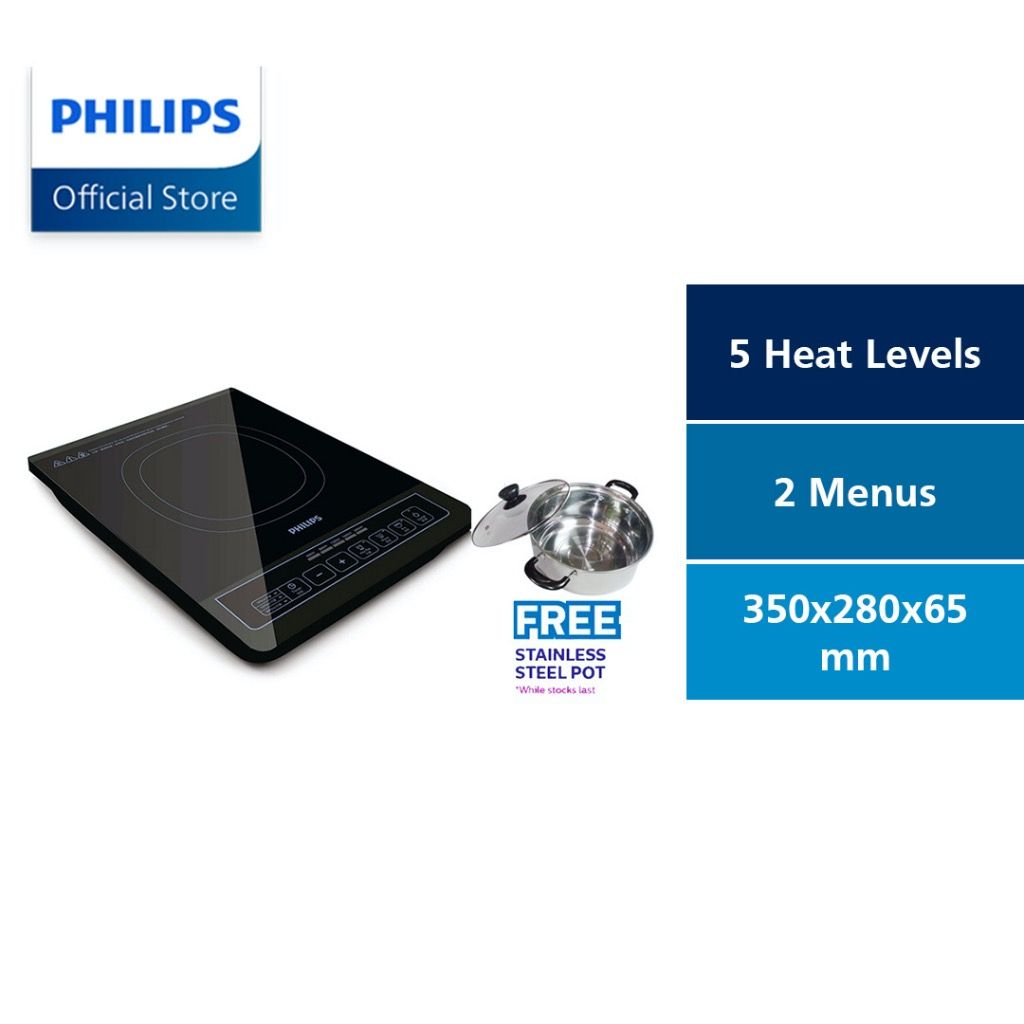 Preloved - Philips Induction Cooker HD4902 | HD4902/60, TV & Home ...