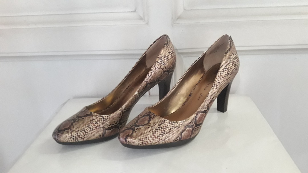 Anne klein snakeskin shoes cheap