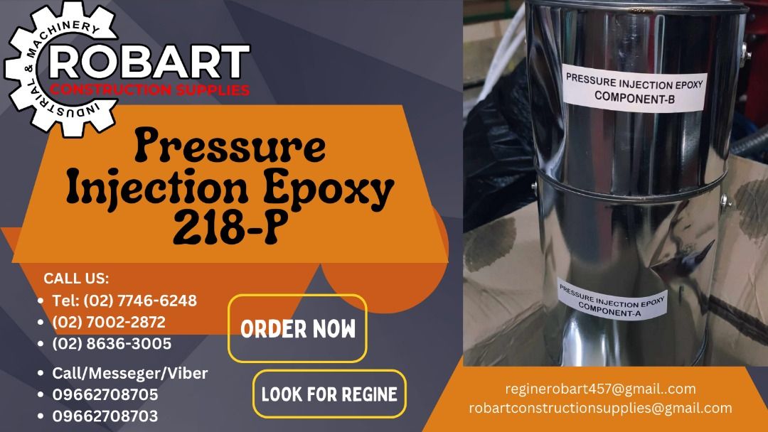 Pressure Injection Epoxy 218-P, Commercial & Industrial, Construction ...
