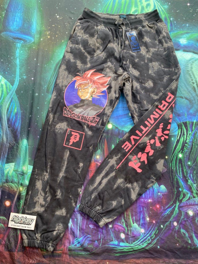 primitive x dragon ball z sweat pants joggers Men s Fashion