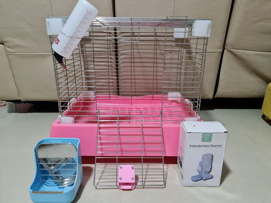 Small Pet cage with wheels, Pet Supplies, Homes & Other Pet Accessories