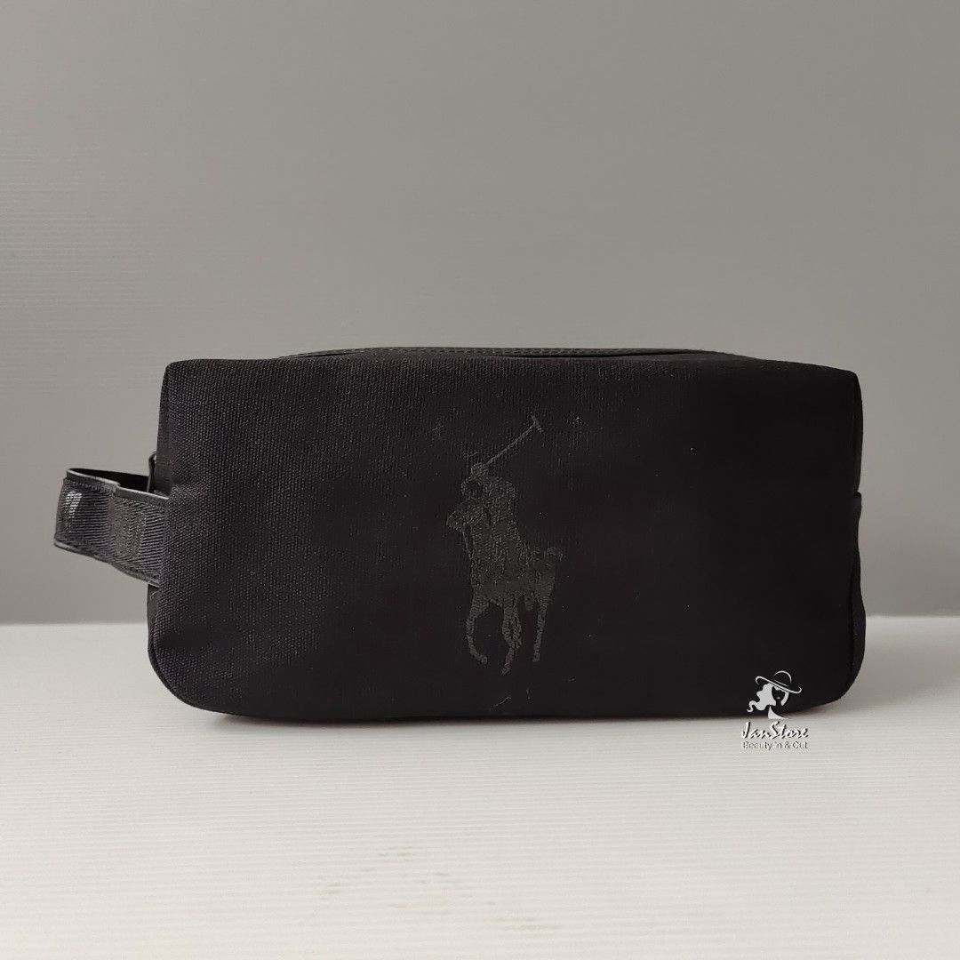 Ralph Lauren 2023 Black Toiletries Travel Pouch Beauty Personal