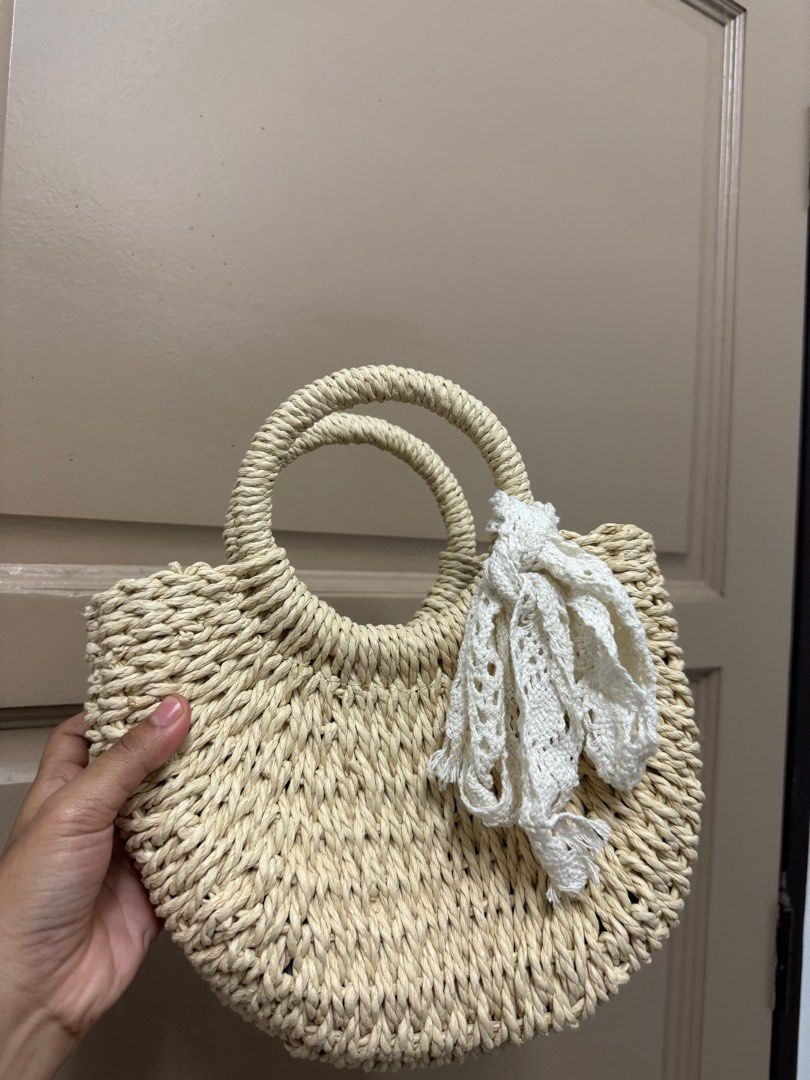 Rattan bag Like New No defect Women s Fashion Bags Wallets