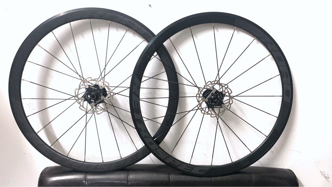 Retrospec 700c Conquer 6.0 40mm High Profile Alloy Thru Axle Wheelset