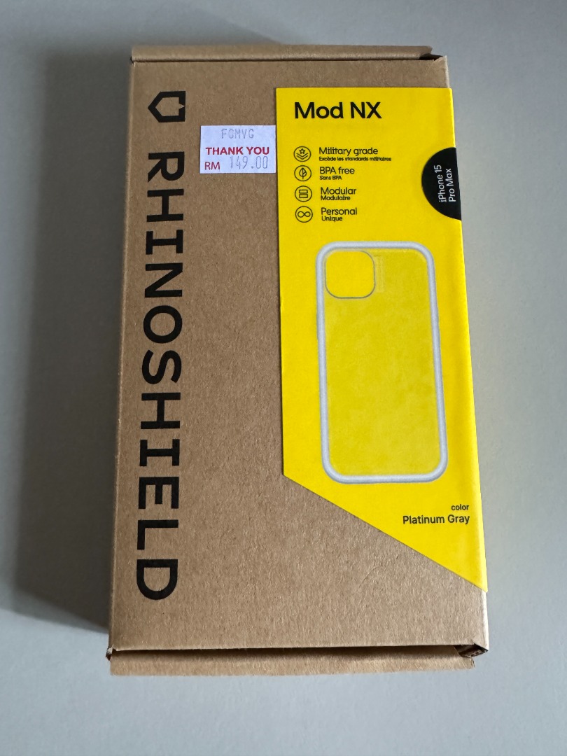Unboxing the Ultimate Protection: Rhinoshield Mod NX Case for iPhone 15 Pro  Max! 