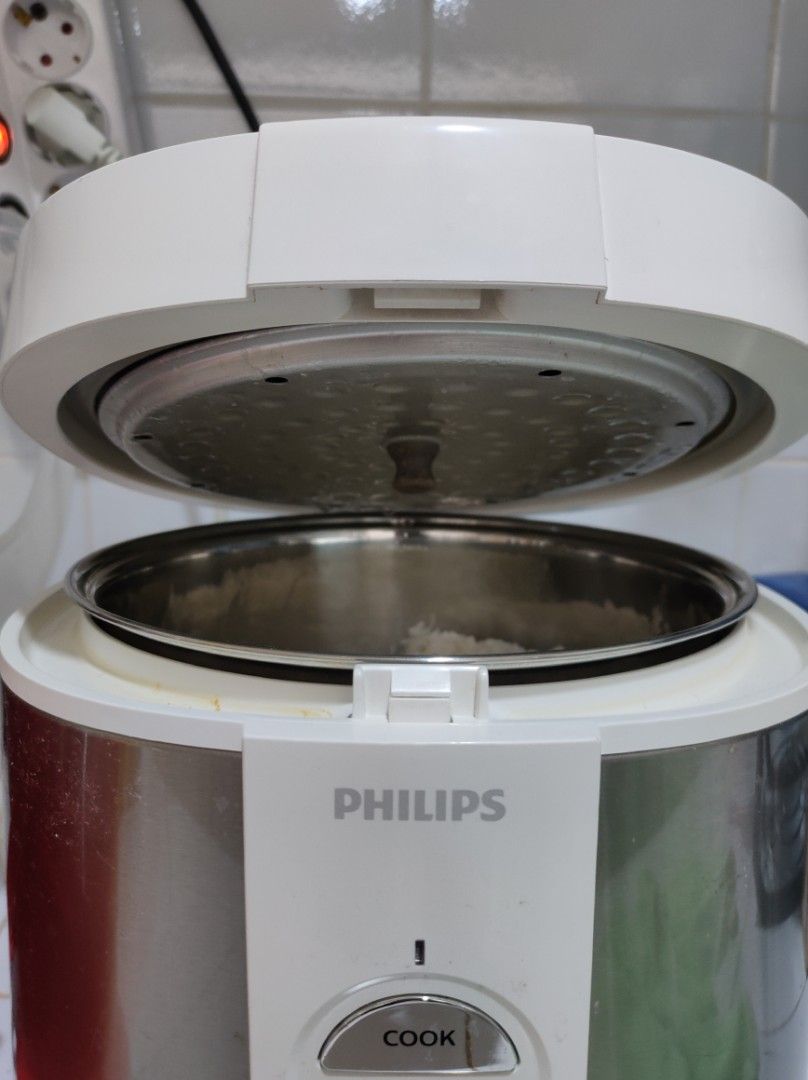 Rice cooker philips 2025 panci stainless steel