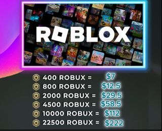 Roblox robux $75 card, Video Gaming, Gaming Accessories, In-Game Products  on Carousell