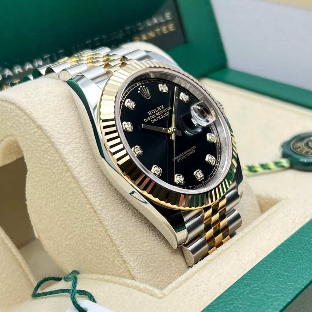 Rolex datejust outlet 10 diamonds