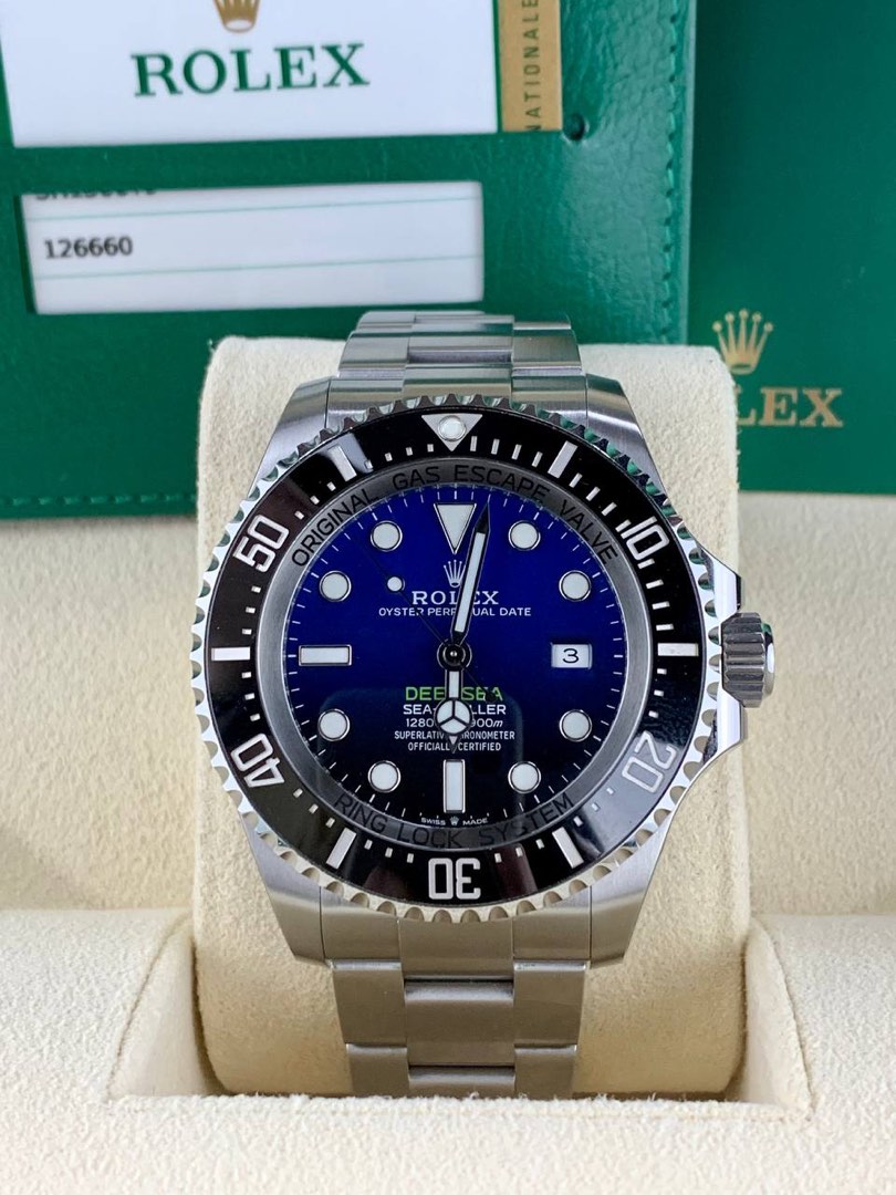 Rolex Deepsea Sea dweller D blue 126660 Luxury Watches on Carousell