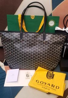 Goyard Artois MM BN Green, Luxury, Bags & Wallets on Carousell