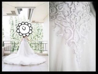 RUSH! wedding gown for sale
