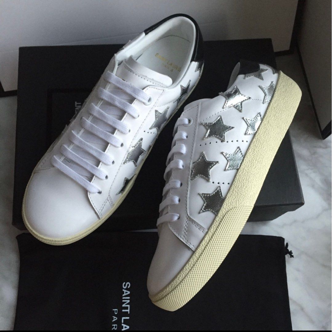 YSL Court Classic Sneakers Size 10 - AirRobe