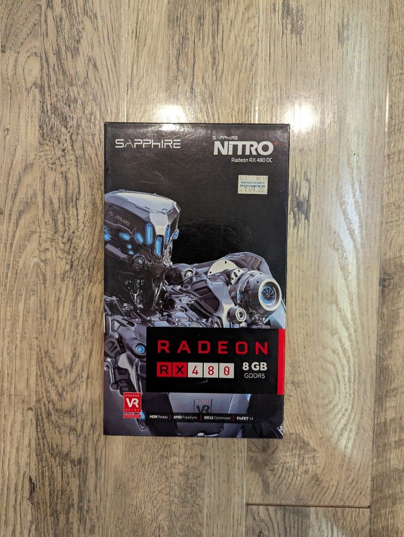 Sapphire AMD Radeon RX480 8gb FULL BOX Computers Tech Parts