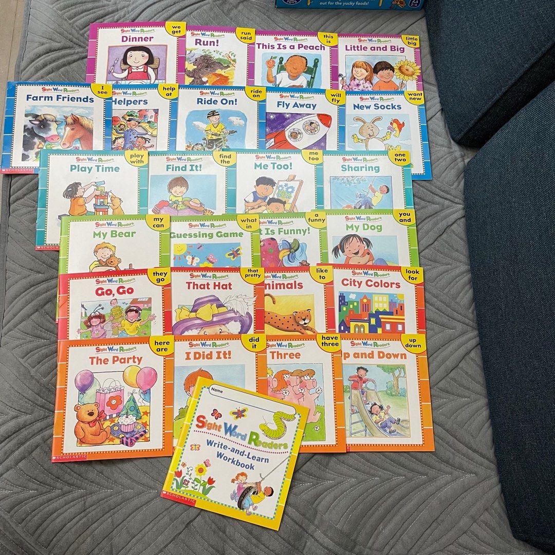 SCHOLASTIC Sight Word Readers Carousell Scholastic sight word readers carousell