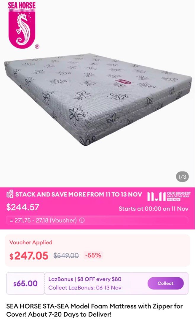 Seahorse mattress price hot sale