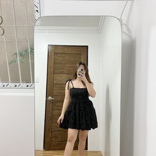 Self tie dress with pocket