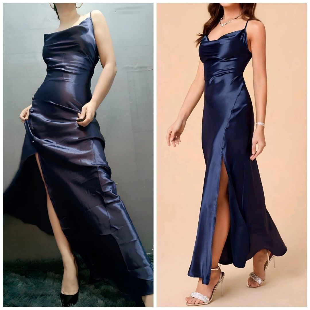 SHEIN Party Dress XS, Women's Fashion, Dresses & Sets, Evening dresses &  gowns on Carousell