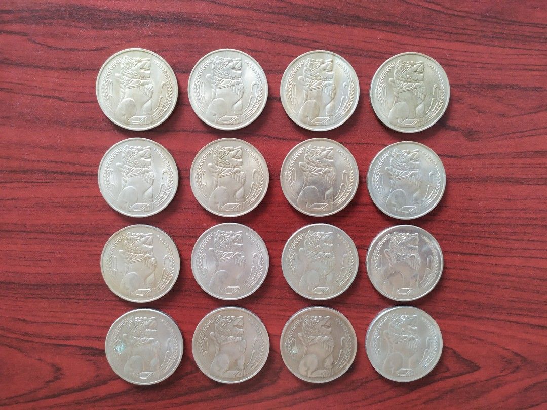 Singapore First Series $1 Dollar Coins, Hobbies & Toys, Memorabilia ...
