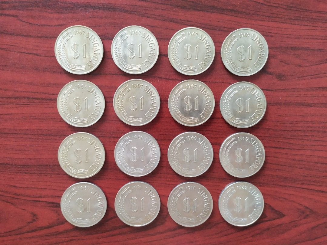Singapore First Series $1 Dollar Coins, Hobbies & Toys, Memorabilia ...