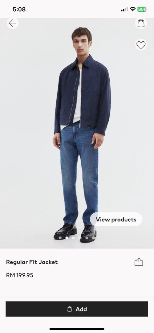 H&m on sale s size