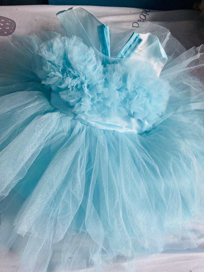 Baby proud Neavy Blue Color Kids Baby Frock main image 0