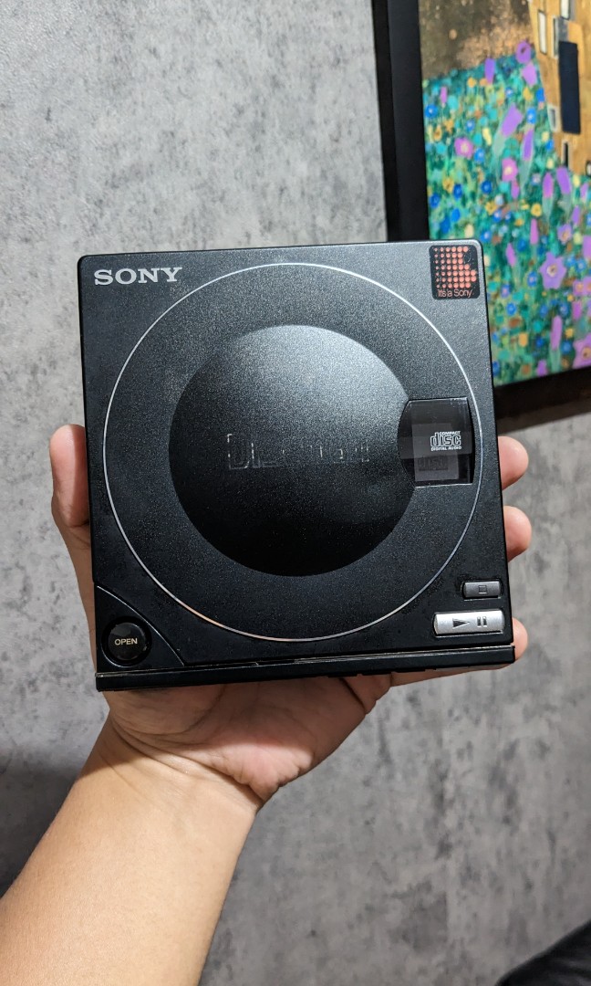 Sony Industrial Discman D10 Bp 100 Model Cd Player