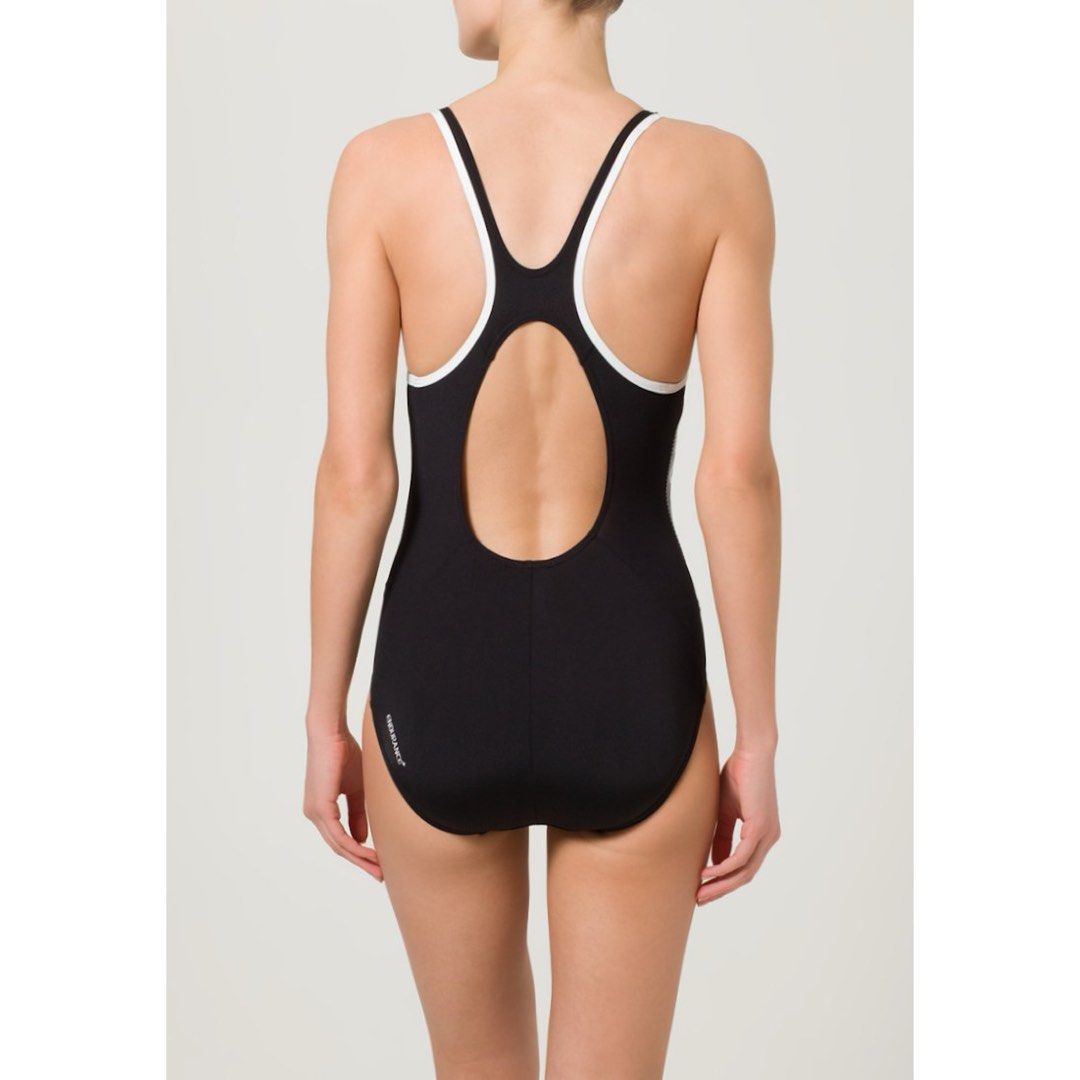 Speedo monogram muscleback top