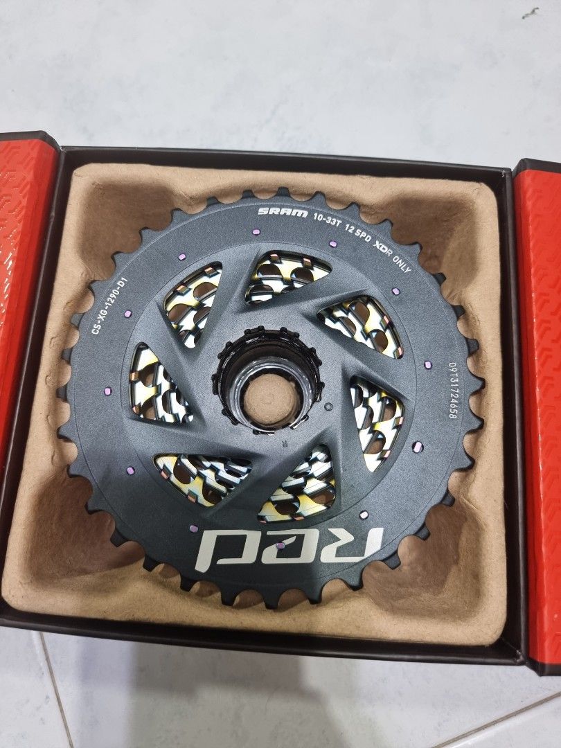 Sram Red Axs Cassette, Sports Equipment, Bicycles & Parts, Parts